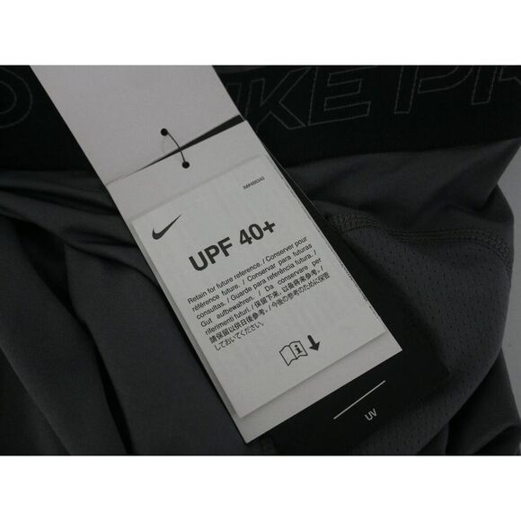 NWT Nike Pro Dri-FIT Men's Compression Tights Gray Size S - Picture 9 of 9